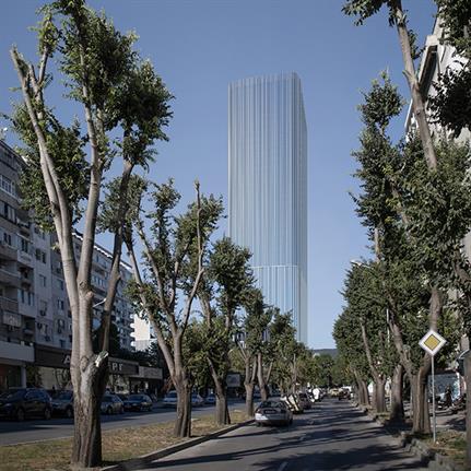 First and tallest skyscraper on Bulgarian seaside