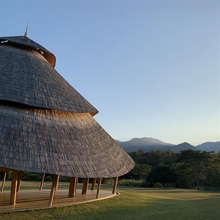 Thailand’s bamboo meditation cathedral and Sunset Sala by CLC Architects
