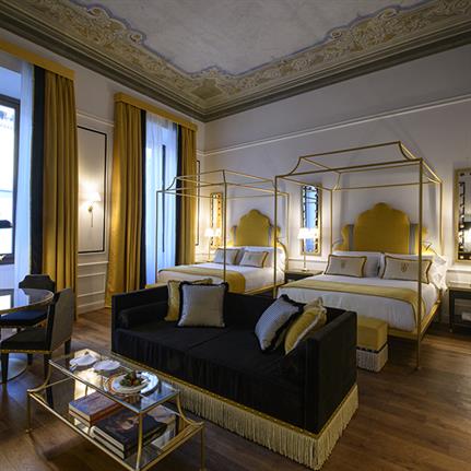 Florence’s five star Hotel “IL Tornabuoni” by Andrea Auletta Interiors