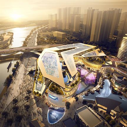 LWK + PARTNERS unveil residential and retail designs for Chinese harbour
