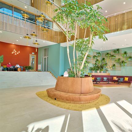 Ceramiche Caesar’s interior design for Holland’s office fit for kings
