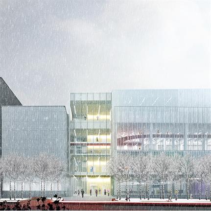 Two design teams work with students to shape their own hub in Canada