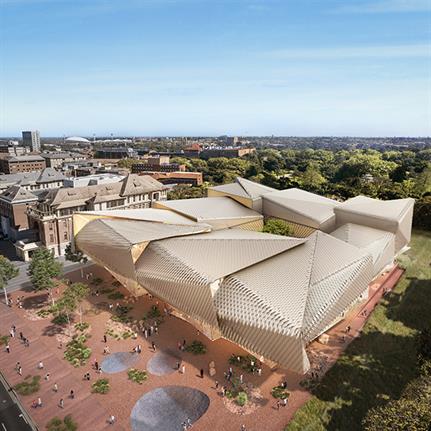 Design duo reveal concept for Australia’s Aboriginal Art and Cultures Centre