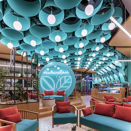 2019 WIN Awards: Kava & Chai (Dubai International Financial Center Branch) - 4SPACE Design