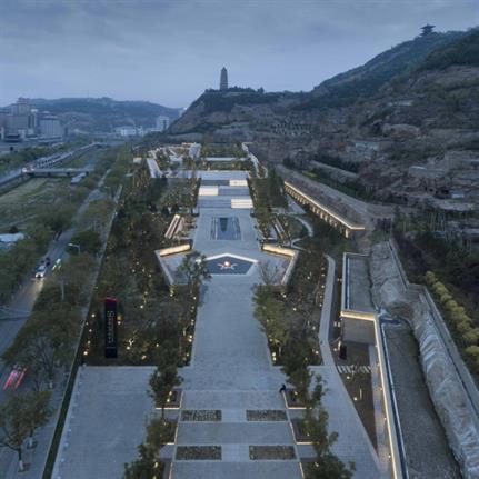 2019 WAN Awards: Yan’an Baota Mountain Tourist Service Center - Architectural Design & Research Institute of Tsinghua University Co.,Ltd