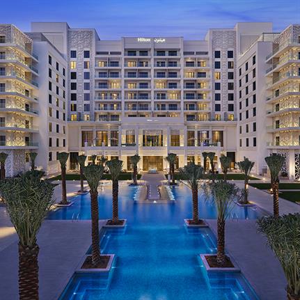 Pascall+Watson's Hilton Abu Dhabi Yas Island opens to the public