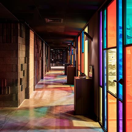 Olka Office: sportswear supplier showroom by Habif Architects in Istanbul