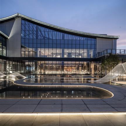 2019 WAN Awards: Shimao Wuxiang Lantingfu Sales Center - Boarch Design International