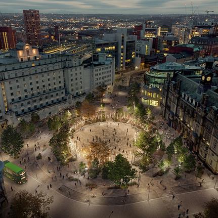 re-form to deliver transformation of gateway public realm in Leeds city centre