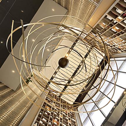 2019 WIN Awards: Shanghai Jindi Zhuqiao AD2040 Sales Center - Matrix Design