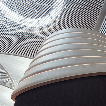 2019 WIN Awards: Flow Wall' - Turkish Airlines Lounges Istanbul - Softroom