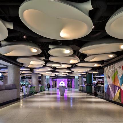 Lighting the way to Union Food Court