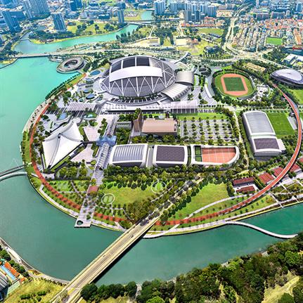 Singapore sport from Pomeroy Studio
