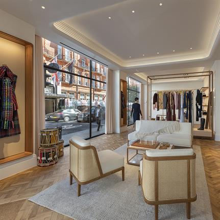 Foster + Partners design for new environmentally sensitive London store.
