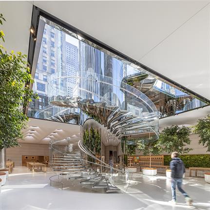 The Big Apple’s largest Apple store reopens