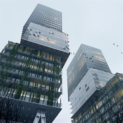 Competition winners OMA Together and Being Development to redevelop central Eindhoven’s VDMA