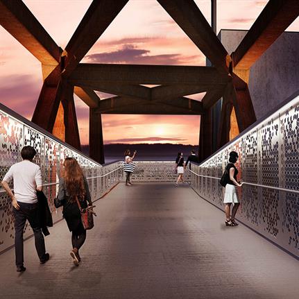 Watch out for the new Everett Washington walkway