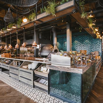 BOOM Architects complete restaurant and apartments in Ukraine