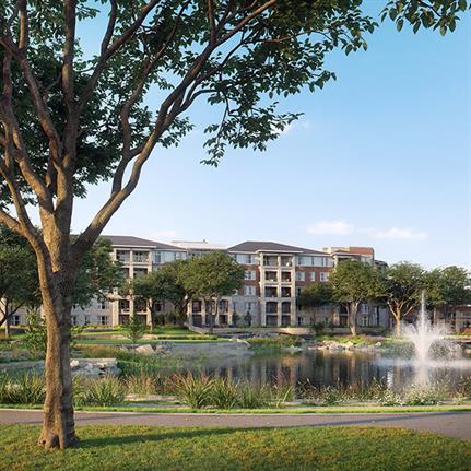 Architecture firm, three, designs three senior residential communities across the US