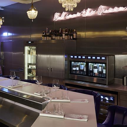The material that takes the heat in two London restaurant dining experiences