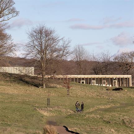 Stunning new visitor centre, gallery and shop for Yorkshire Sculpture Park