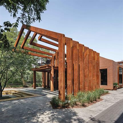 2020 WAN Awards entry: Liva Riverside Book Bar Reconstruction - Lacime Architects