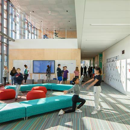 2020 WAN Awards entry: Seattle Academy of Arts and Sciences Middle School - LMN Architects