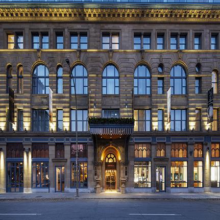Shining bright like a diamond: jewel of St-Catherine Street restored as Birks Hotel