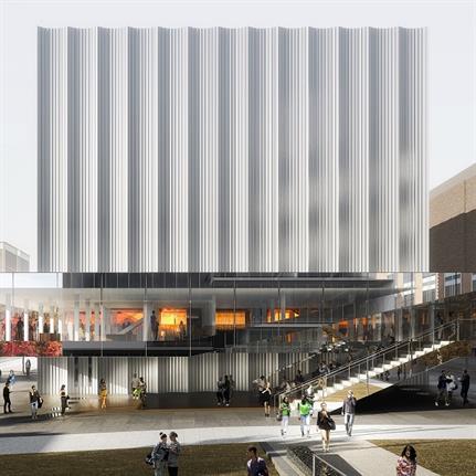 Ivy League school unveils arts center design