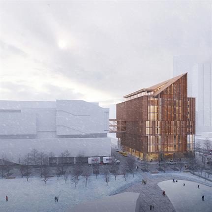 2019 WAN Awards: ‘The Arbour’ - George Brown College Tall Wood Building - Moriyama & Teshima Architects and Acton Ostry Architects Inc.
