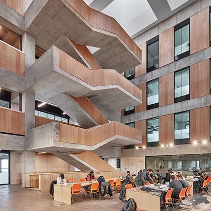 2019 WAN Awards: University of Toronto Myhal Centre for Engineering Innovation & Entrepreneurship - Montgomery Sisam Architects + Feilden Clegg Bradley Studios