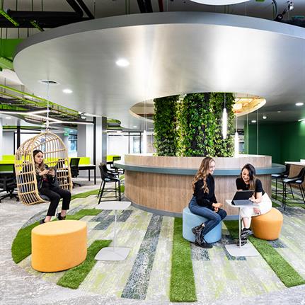 2021 WIN Awards entry: Globant Tech Lab - AEI Spaces