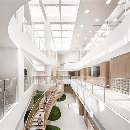 2020 WIN Awards entry: Wandering in the Woods,XinMeng · Montessori Kindergarten - L&M Design Lab