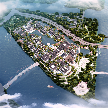 2021 WAN Awards entry: Yangzhou Delta Island International Conference Center Design - HHC Joint Research and Innovation Center