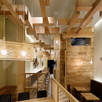 2019 WIN Awards: Ryogokubashi Tea House - cmyk Interior & Product