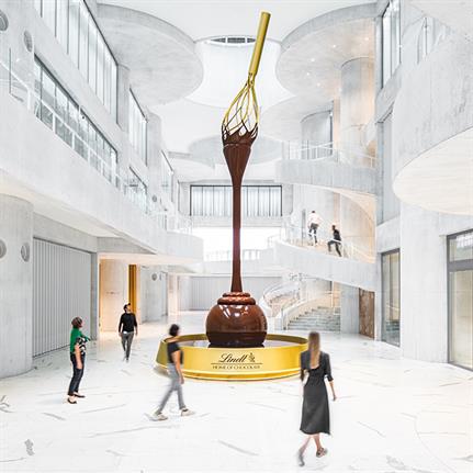 2021 WIN Awards entry: Lindt Home of Chocolate - ATELIER BRÜCKNER GmbH