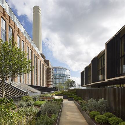 First section of Battersea Power Station’s new residential building completed