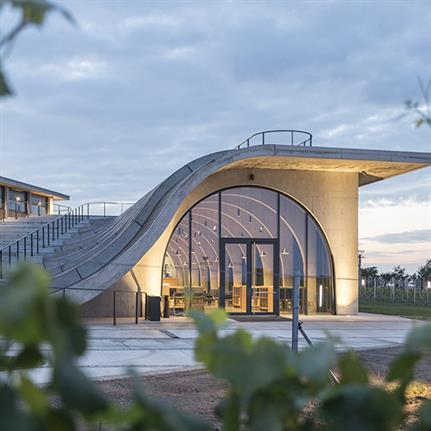 Czech Republic's Lahofer Winery completed by Chybik + Kristof Architects