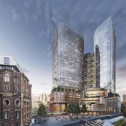 AI driven facade system for tech-focused office towers in Sydney CBD