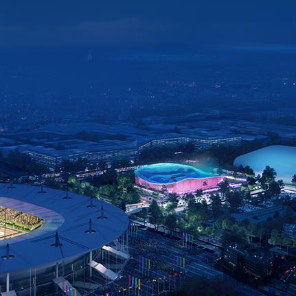 Architectural consortium to create Aquatics Centre for Paris 2024 Olympic games
