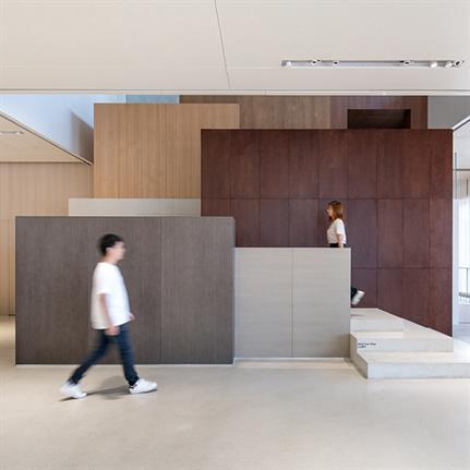 Chongqing city skyline inspired NIO House’s staircase design