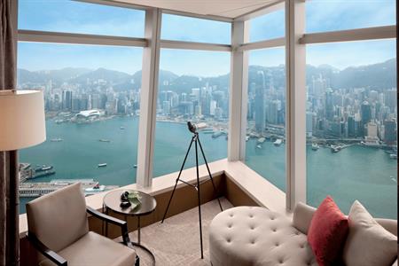 Ritz-Carlton opens Hong Kong harbour hotel