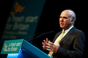 Vince Cable gives backing to events