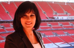 Jackie Boughton leaves Wembley