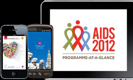 Nearly 15,000 delegates downloaded the event app at AIDS 2012 in July