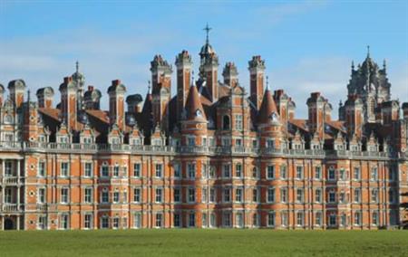Royal Holloway, Univeristy of London, in Surrey is in close proximity to London