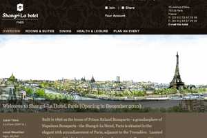 Shangri-La Hotel, Paris to open in December