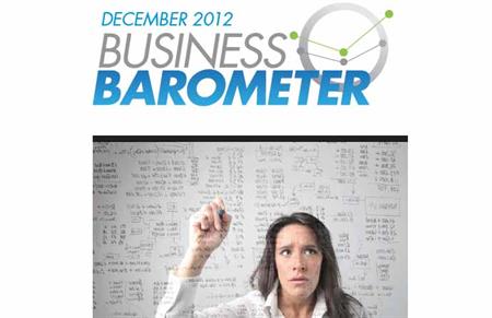 MPI's Business Barometer for December 2012 highlights economic uncertainty