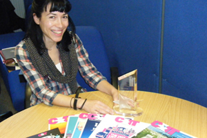 C&IT's designer wins Business Travel Journalism Award