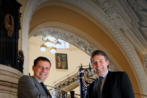 Kudos's Jon Pryce (l) and CHW's Paul Southern (r)